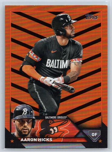 Aaron hicks 2023 topps - hicks,