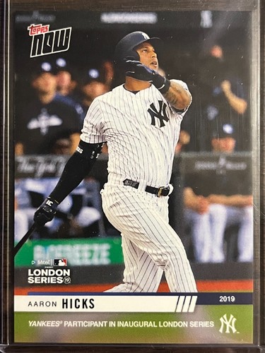 2019 topps now 27 aaron - topps,